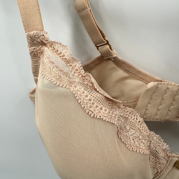 NATORI Pure Allure Full Figure Contour Bra in Nude // 34DD - Picture 4 of 9
